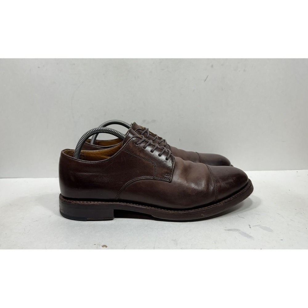 J. Crew Ludlow Derby Dress Shoe Brown Leather Men's Size 8.5